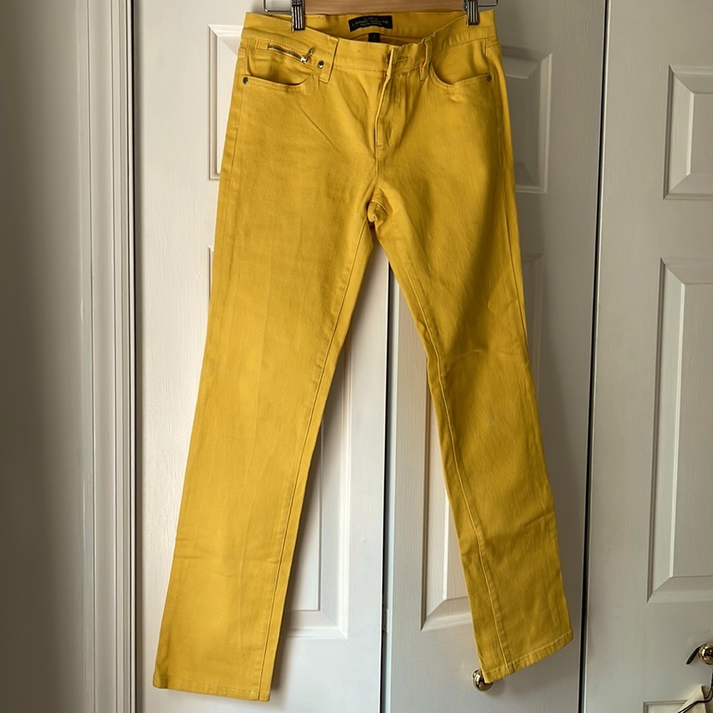 Lauren jeans lovely mustard yellow jeans